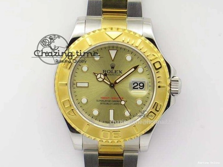 0206 MoistureWicking Yacht-Master 16623 JF Best Edition YG Dial On SS YG Bracelet A 3915